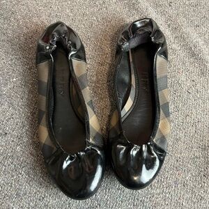 Burberry Nova Check ballerina flats